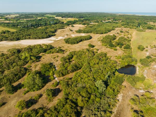 overzicht Oranjezon en landschapselementen