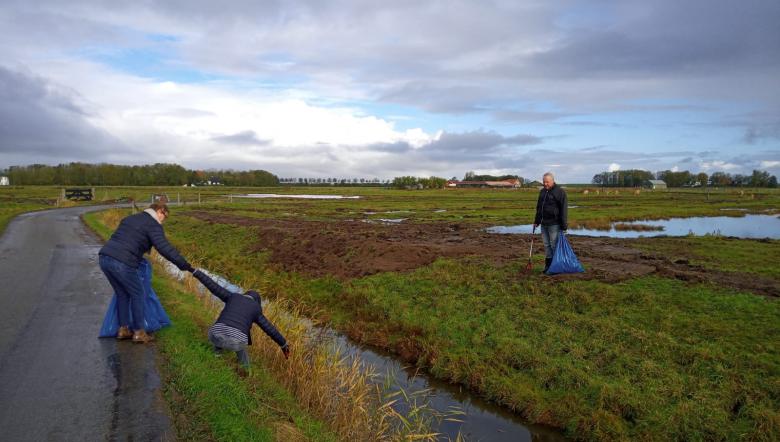 schoonmaakactie Yerseke moer