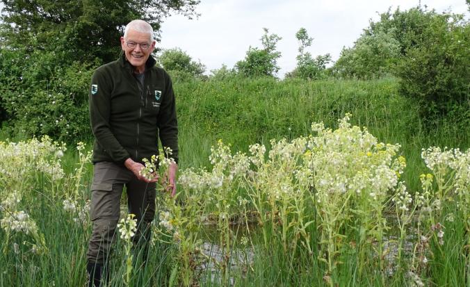 Frans is vrijwillige gids in de natuur in zeeland